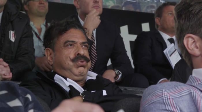 Agonizing along with Fulham at Craven Cottage.